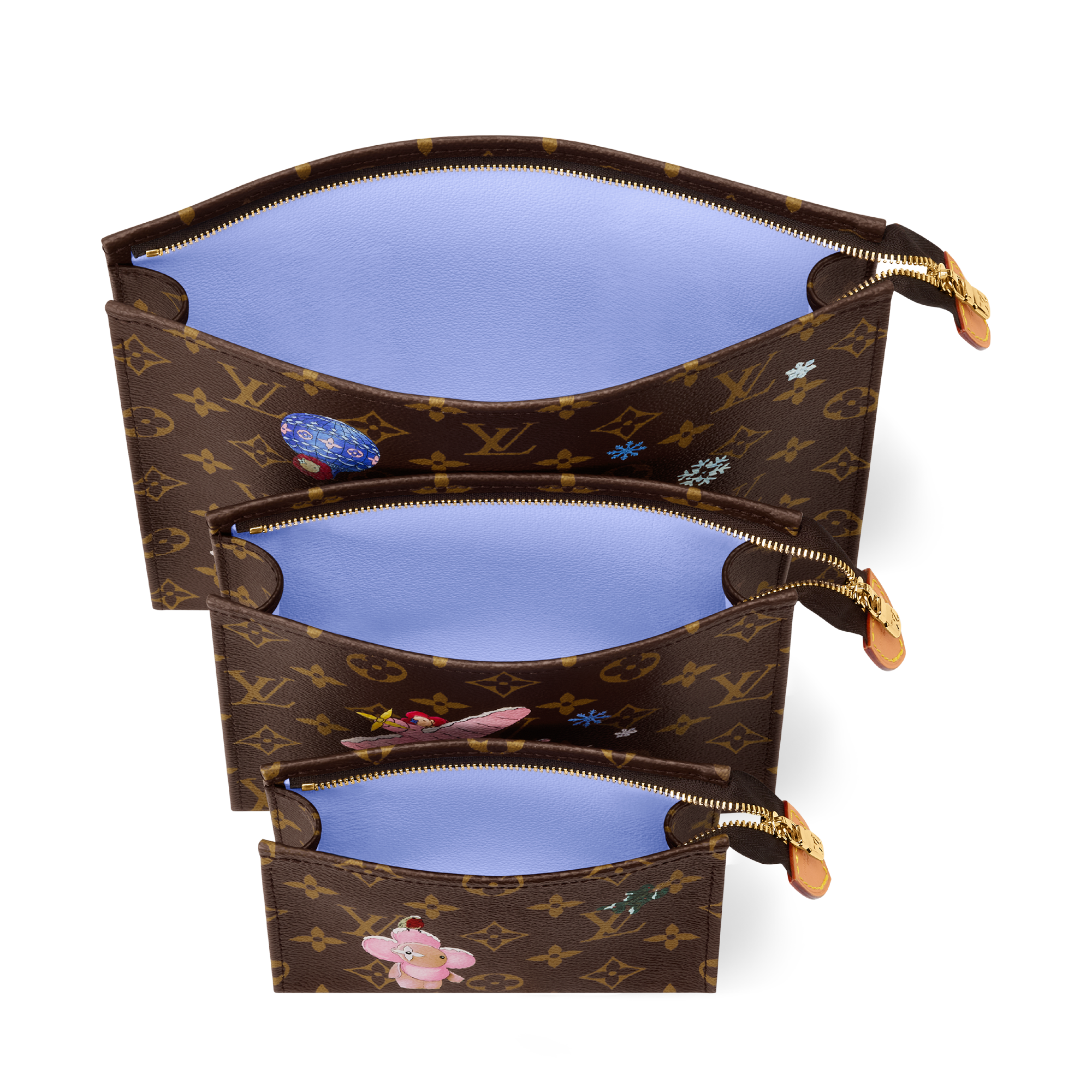Trio Toilet Pouch Monogram - Women - Travel | LOUIS VUITTON ®